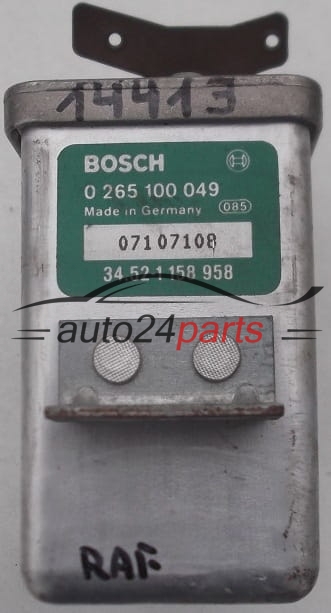  ABS STEROWNIK BMW E32 E34 BOSCH 0 265 100 049