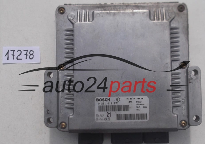 Μονάδα Ελέγχου Κινητήρα CITROEN XSARA 2.0 HDI  EDC15C2 21