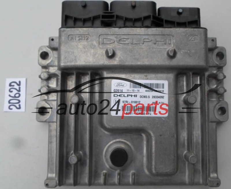 CENTRALINA DO MOTORE FORD S-MAX 2.0 TDCI BG91-12A650-PJ, BG9112A650PJ, 28334092, DCM3.5
