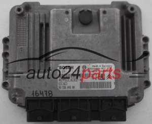 Μονάδα Ελέγχου Κινητήρα CITROEN PEUGEOT 1.6 HDI BOSCH 0 281 011 233, 0281011233, 96 556 006 80, 9655600680
