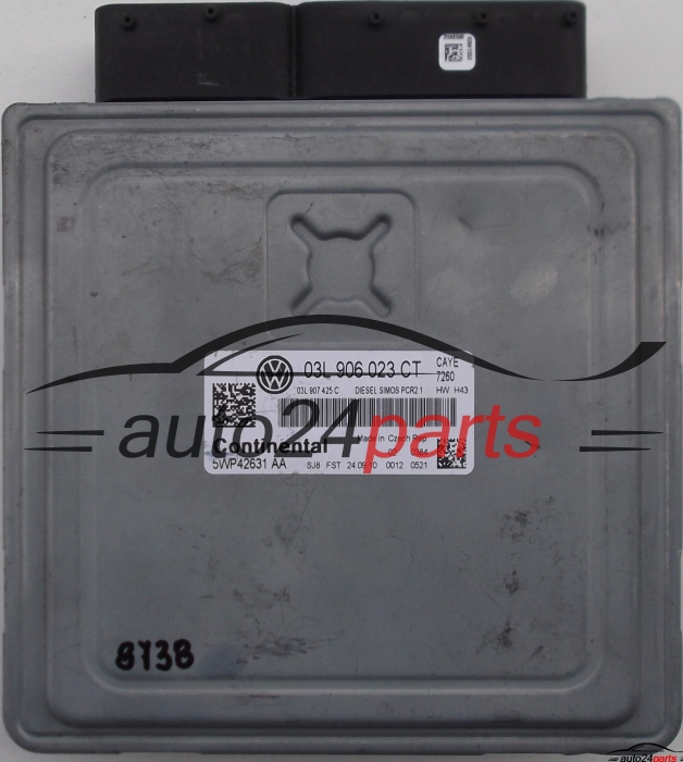 CENTRALINA DO MOTORE SEAT, SKODA, AUDI, VW VOLKSWAGEN CADDY 1.6 TDI, 5WP42631AA, 03L906023CT 