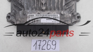 Μονάδα Ελέγχου Κινητήρα FORD FIESTA C-MAX SIEMENS 5WS40166E-T, 5WS40166ET FoMoCo 4M51-12A650-ZC,  9AHC