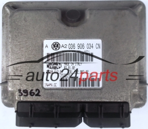ECU ENGINE CONTROLLER VW VOLKSWAGEN GOLF BORA 1.6 AZD 036 906 034 CN, 036906034CN, 61600.612.03, IAW4MV.GC, IAW4MVGC