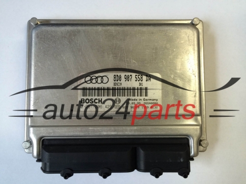 MOTORSTEUERGERÄT ECU STEUERGERÄT AUDI A4 S4 1.8T AJL 8D0 907 558 DA, 8D0907558DA, BOSCH 0261206429, 0 261 206 429