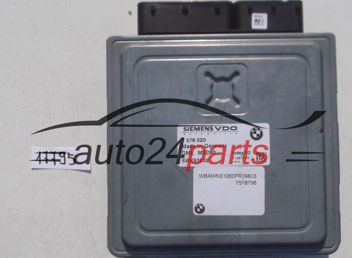 KOMPUTER STEROWNIK SILNIKA BMW 5 E60/E61 523 2.5 SIEMENS VDO 5WK93632