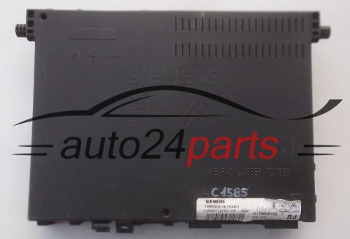 Μονάδα ελέγχου BSI  CITROEN PEUGEOT SIEMENS S110950400 C, 9639066680 00