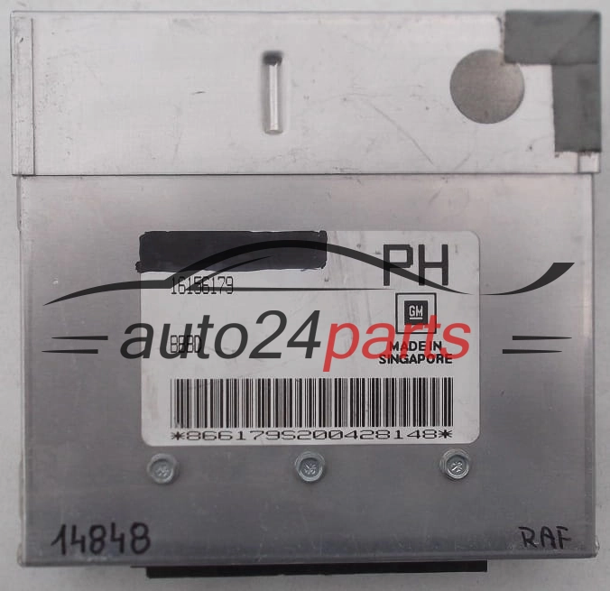 Μονάδα Ελέγχου Κινητήρα OPEL ASTRA 1.6 C16NZ GM 16156179 PH