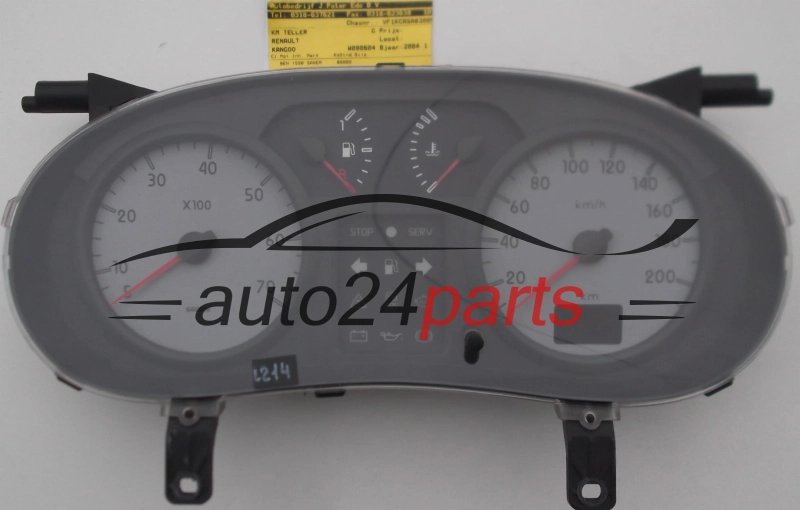 QUADRO STRUMENTI CRUSCOTTO CONTACHILOMETRI RENAULT KANGOO P8200176652 