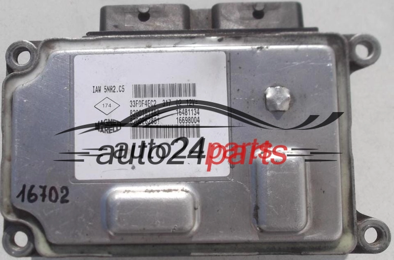 Μονάδα Ελέγχου Κινητήρα RENAULT CLIO 1.2 Magneti Marelli IAW 5NR2.C5