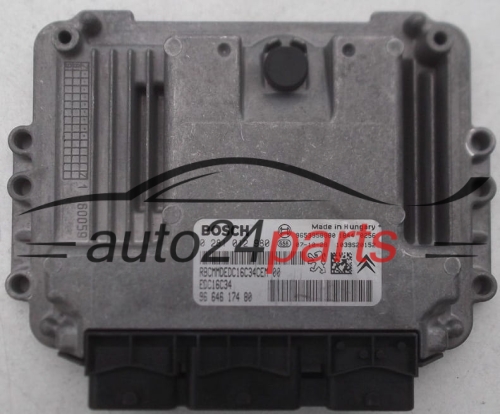 ECU ENGINE CONTROLLER CITROEN C4 1.6 HDI BOSCH 0 281 012 980