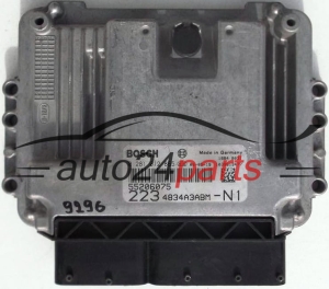 CENTRALINA DO MOTORE FIAT DOBLO 1.9 JTD, BOSCH 0 281 012 865, 0281012865, 55206075, 223 4834A3ABM-N1