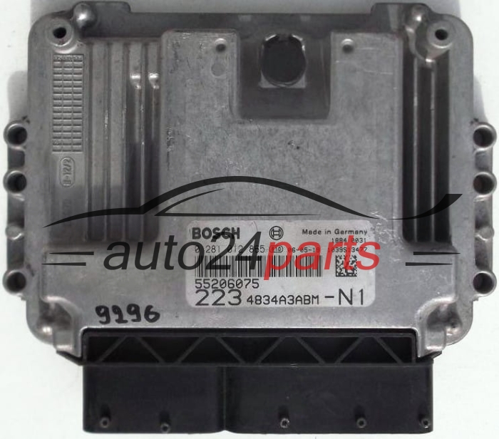 CENTRALINA DO MOTORE FIAT DOBLO 1.9 JTD, BOSCH 0 281 012 865, 0281012865, 55206075, 223 4834A3ABM-N1