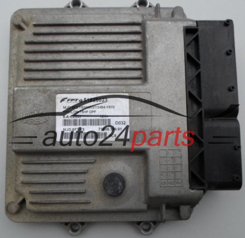 MOTORSTEUERGERÄT ECU STEUERGERÄT  LANCIA YPSILON 1.3 JTD MAGNETI MARELLI MJD.6F3.Y5,  FPT 51825023, 71600.190.01