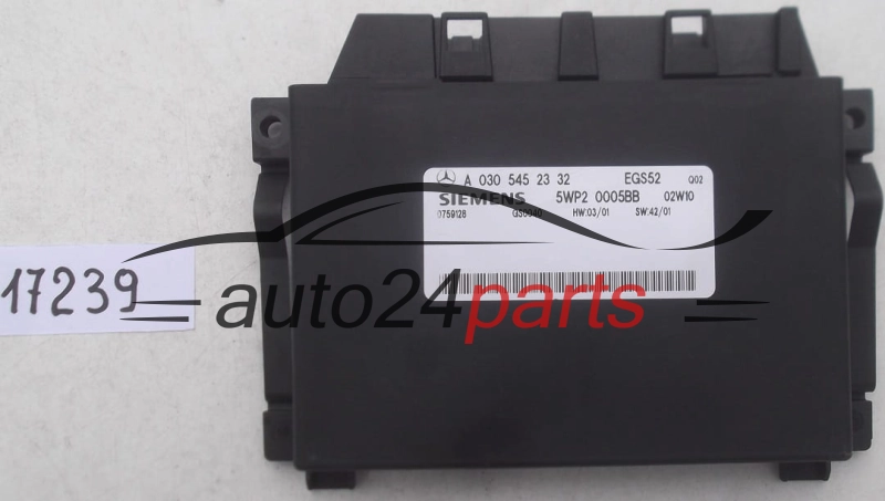 CENTRALINA CALCOLATORE SCATOLA DEL CAMBIO MERCEDES W210 SIEMENS 5WP2 0005BB, 5WP20005BB, A 030 545 23 32, A0305452332