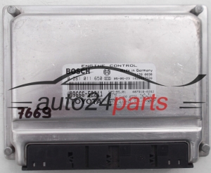 KOMPUTER STEROWNIK SILNIKA TOYOTA YARIS VERSO 1.4, BOSCH 0 281 011 650, BOSCH 0281011650, 89666-52211, 8966652211