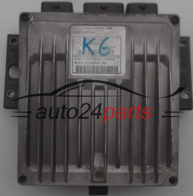 Μονάδα Ελέγχου Κινητήρα RENAULT KANGO 1.5 DCI DELPHI R0410B034C, 8200911560