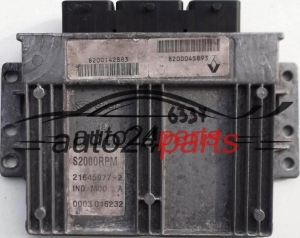 CENTRALINA DO MOTORE RENAULT LAGUNA 1.6 21645977-2, 216459772, 8200142883, 8200045893