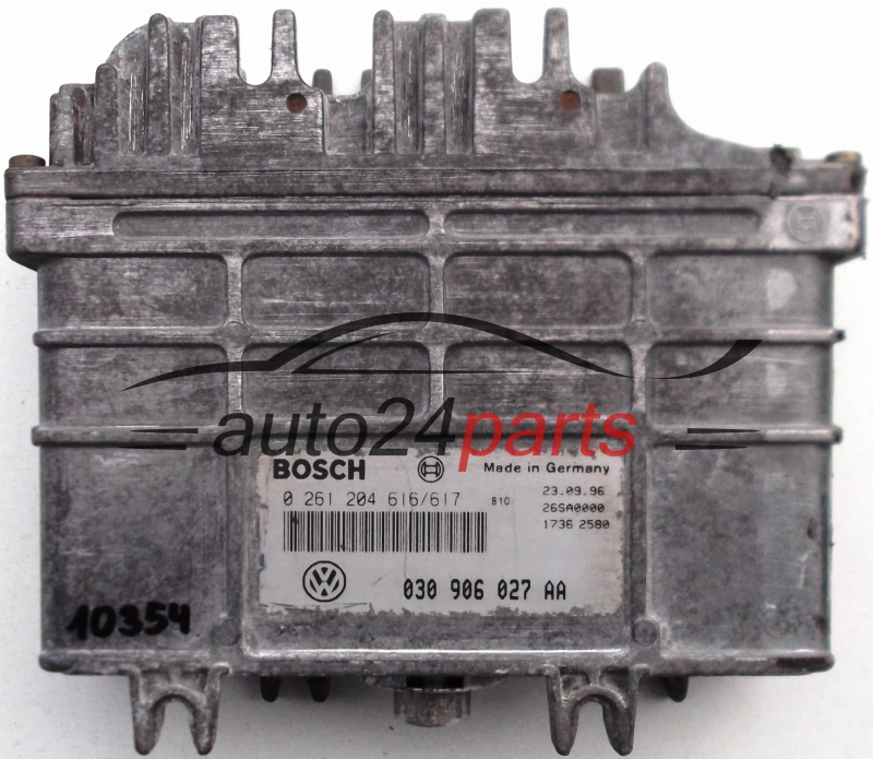 030906027AA, 030 906 027 AA, BOSCH 0261204616/617, 0 261 204 616, 0 261 204 617
