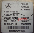 ECU ENGINE CONTROLLER  MERCEDES Delphi R0415A005A, 28191827, A 651 150 08 26