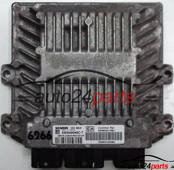 calculateur moteur pour citroen berlingo 2.0 hdi