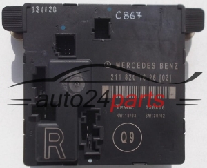 COMFORT CONTROL MODULE DOOR MERCEDES E-KLASSE W211 TEMIC 356806, 211 820 16 26 (03), 2118201626