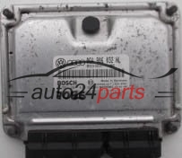 MOTORSTEUERGERÄT ECU STEUERGERÄT SKODA OCTAVIA 1.8 T AUM BOSCH 0 261 207 438, 0261207438, 06A 906 032 HL, 06A906032HL, 1039S01217