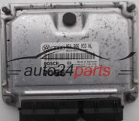 MOTORSTEUERGERÄT ECU STEUERGERÄT SKODA OCTAVIA 1.8 T AUM BOSCH 0 261 207 438, 0261207438, 06A 906 032 HL, 06A906032HL, 1039S0121