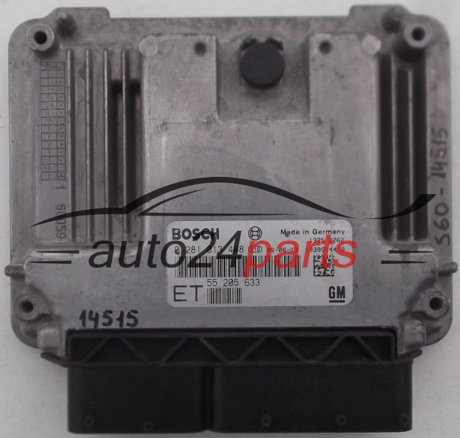 OPEL VECTRA SIGNUM 1.9 CDTI Z19DT Z19DTL Z19DTH 55205633 ET, 55 205 633 ET, BOSCH 0281013408 , 0 281 013 408, 55205627, 55 205 627, 1232119, 12 32 119