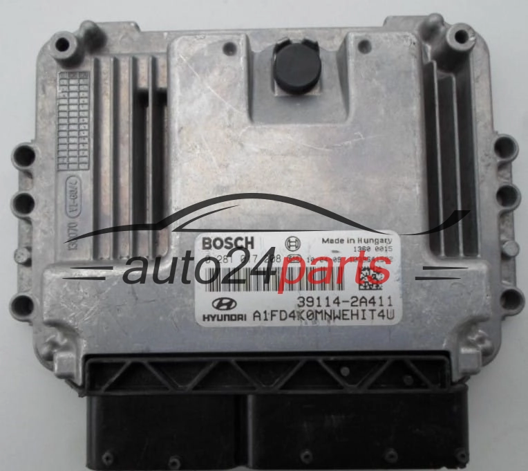 CENTRALINA DO MOTORE HYUNDAI I30 1.6 CRDI BOSCH 0 281 017 208,  39114-2A411