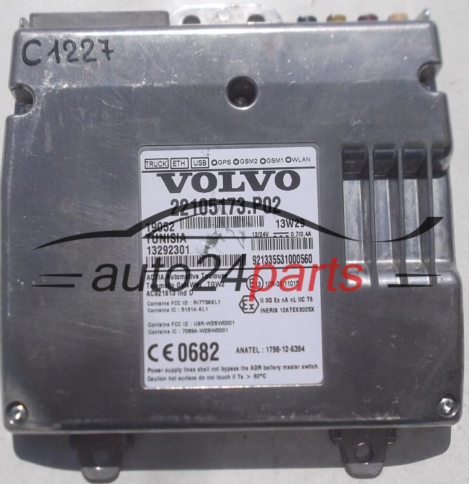 Centralina modulo comfort  GPS VOLVO 22105173.P02