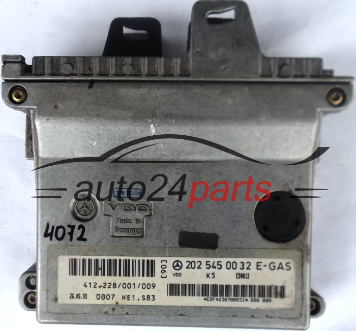calculateur moteur pour mercedes w202 c280 e-gas