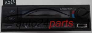 UNITE D'AFFICHAGE CLIMATRONIC NISSAN X-TRAIL 27500 8H802 / 275008H802 / 3N282 34700 / 3N28234700 