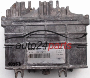 CENTRALINA DO MOTORE SEAT IBIZA CORDOBA 1.4 ABD BOSCH 0 261 203 750/751, 0261203750, 0261203751, 6K0 906 026 B, 6K0906026B
