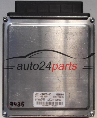 CALCULATEUR MOTEUR FORD MONDEO MK3 2.0TDCI 4S71-12A650-JD, 4S7112A650JD, 12230565, R0411C024G