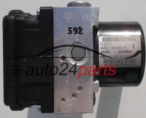 ABS POMPA CENTRALINA  FORD FOCUS FoMoCo AV61-2C405-AC,  ATE 10.0212-0387.4