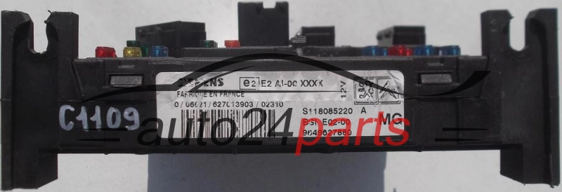 CENTRALKA MODUL STEROWNIK KOMFORTU CITROEN PEUGEOT SIEMENS S118085220A