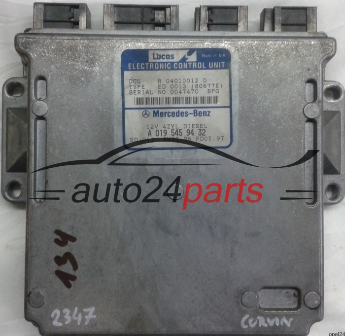 calculateur moteur pour mercedes w202 c-klass c220 w210 e-klass e220 