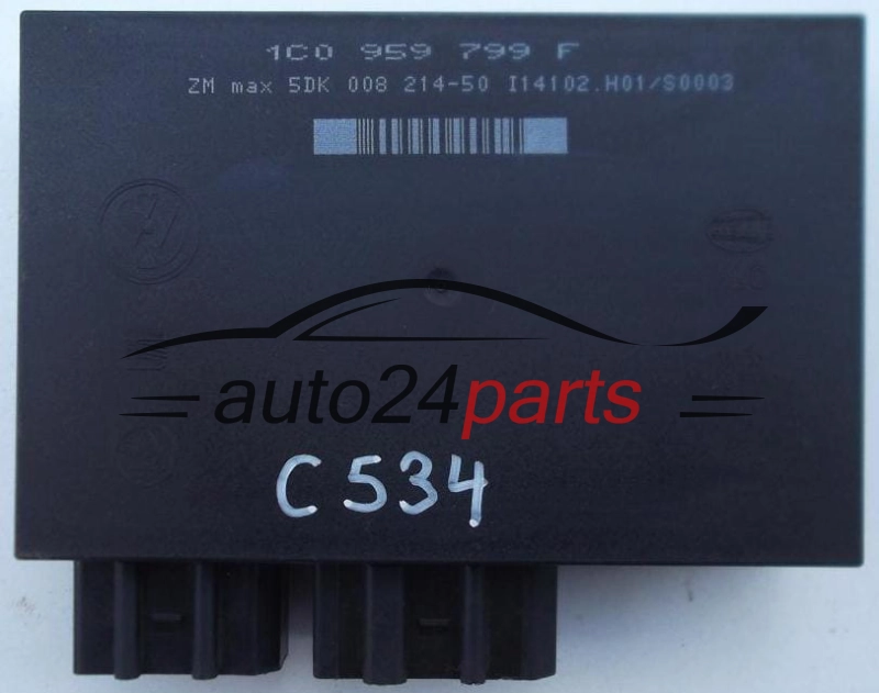  CENTRALKA MODUL STEROWNIK KOMFORTU 1C0959799F