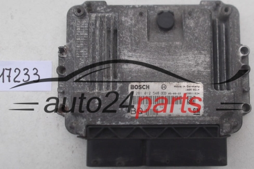 CENTRALINA DO MOTORE OPEL ASTRA ZAFIRA 1.9 CDTI BOSCH 0 281 012 548, 0281012548, GM 55 198 921 BQ, 55198921BQ, 55198921