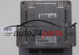 KOMPUTER STEROWNIK SILNIKA PEUGEOT 607 2.2 HDI BOSCH 0 281 010 880, 0281010880, 96 482 681 80, 9648268180, EDC15C2 34 - 15791