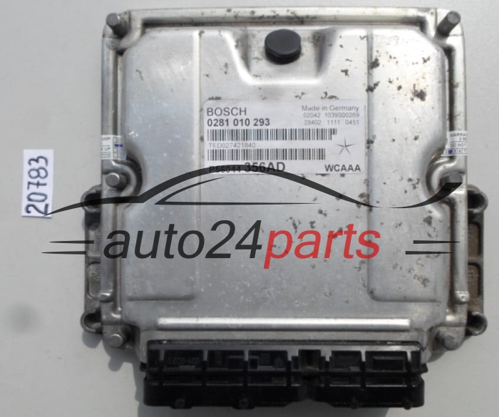 CENTRALITA DE MOTOR JEEP GRAND CHEROKEE 2.7 CRD BOSCH 0 281 010 293, 0281010293, P56044356AD