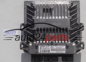 KOMPUTER STEROWNIK SILNIKA CITROEN PEUGEOT 1.4 HDI SIEMENS 5WS40111E-T,  SW9654925380, HW9648624280, SID804