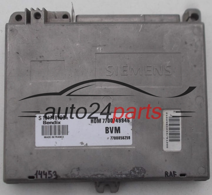 CENTRALITA DE MOTOR RENAULT CLIO BENDIX S101718102 B, S101718102B, HOM7700749946, 7700858259