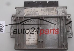 KOMPUTER STEROWNIK SILNIKA PEUGEOT 206 1.4 SAGEM S2000-2A 21584632-7 9652202780 9644625680 -  