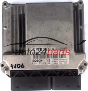ECU CENTRALITA DE MOTOR MERCEDES W203 220 2.2 CDI A6461503479, 6461503479, A 646 150 34 79 BOSCH 0281011936, 0 281 011 936