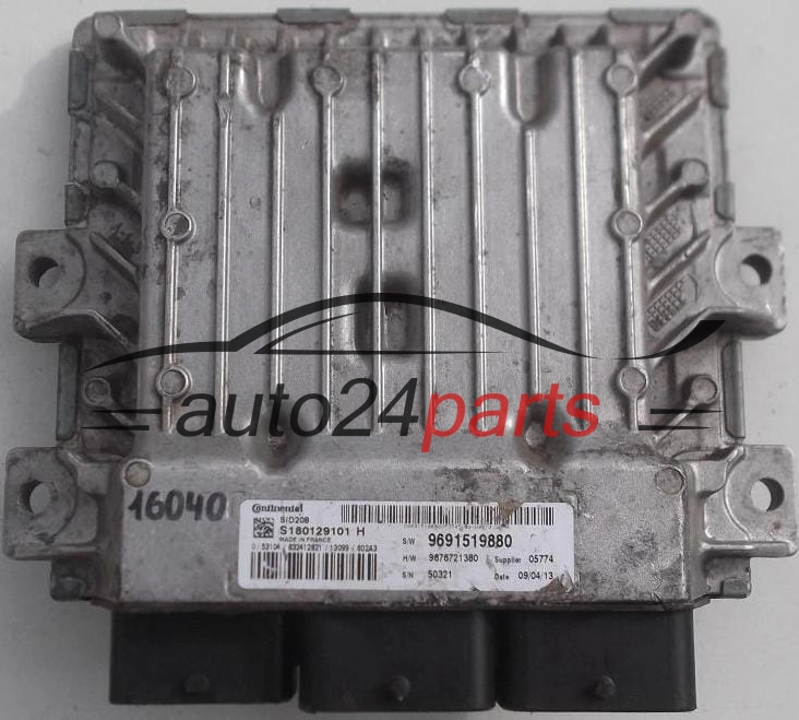 Odnowiony sterownik silnika Citroen Jumper Peugeot Boxer 2.2 HDI S180129101H 9691519880