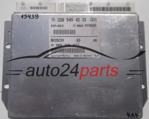 ABS STEROWNIK ESP + BAS MERCEDES W168 A-KLASA BOSCH 0265109477, 0 265 109 477, 0295454232, 029 545 42 32 Q01