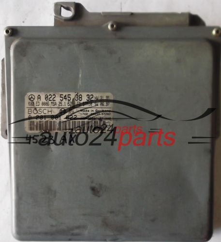 MERCEDES W202 C250 2.5 TD A0225453832, 0225453832, A 022 545 38 32 BOSCH 0281001622, 0 281 001 622