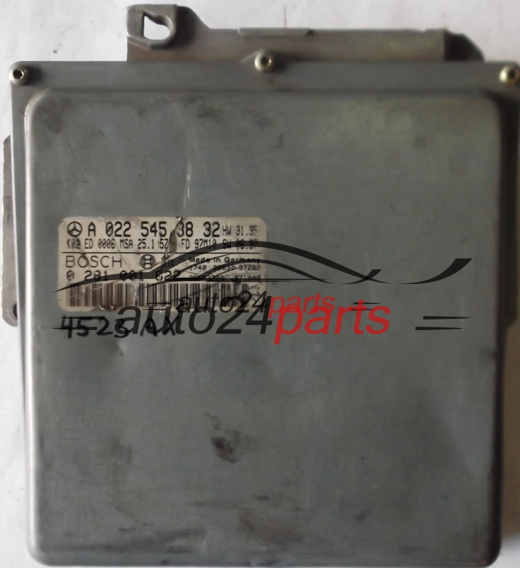 MERCEDES W202 C250 2.5 TD A0225453832, 0225453832, A 022 545 38 32 BOSCH 0281001622, 0 281 001 622