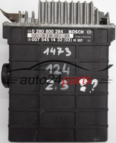 ECU CENTRALITA DE MOTOR MERCEDES W201 W124 W126 2.6 A0075451432, 0075451432, A 007 545 14 32, BOSCH 0280800284, 0 280 800 284 